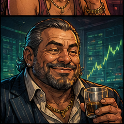 A warm middle-aged investor listening to a bold pitch